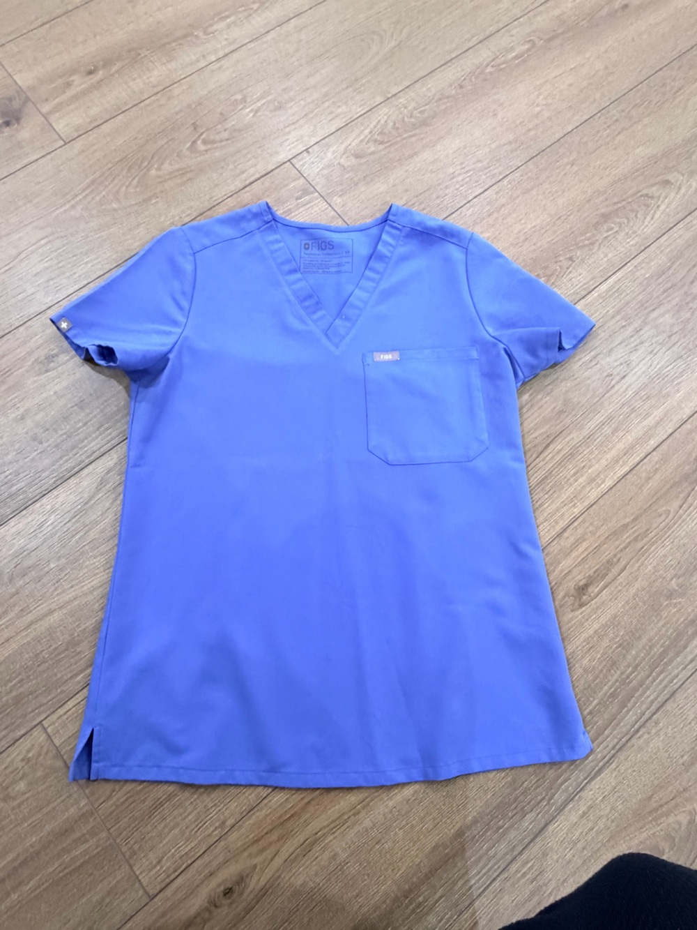 Ceil Blue Catarina Top XS